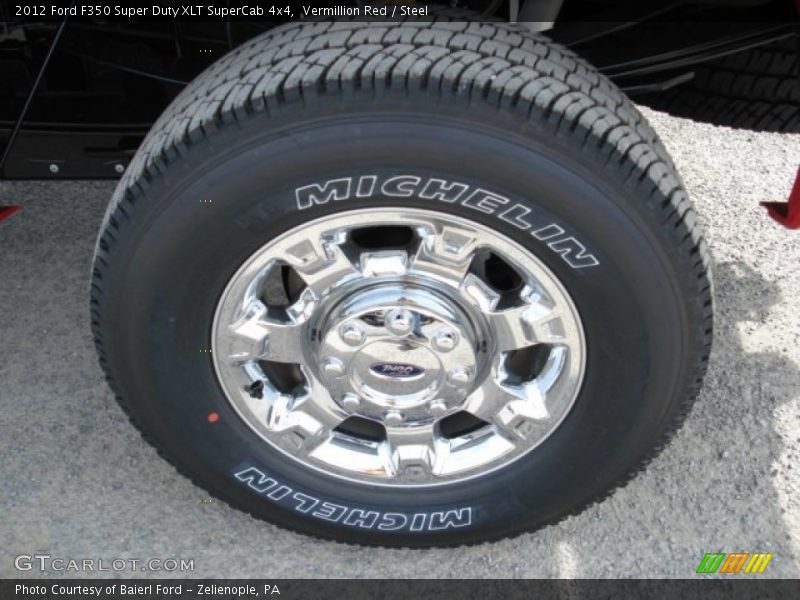  2012 F350 Super Duty XLT SuperCab 4x4 Wheel