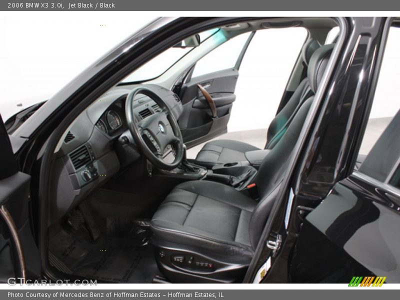 Jet Black / Black 2006 BMW X3 3.0i