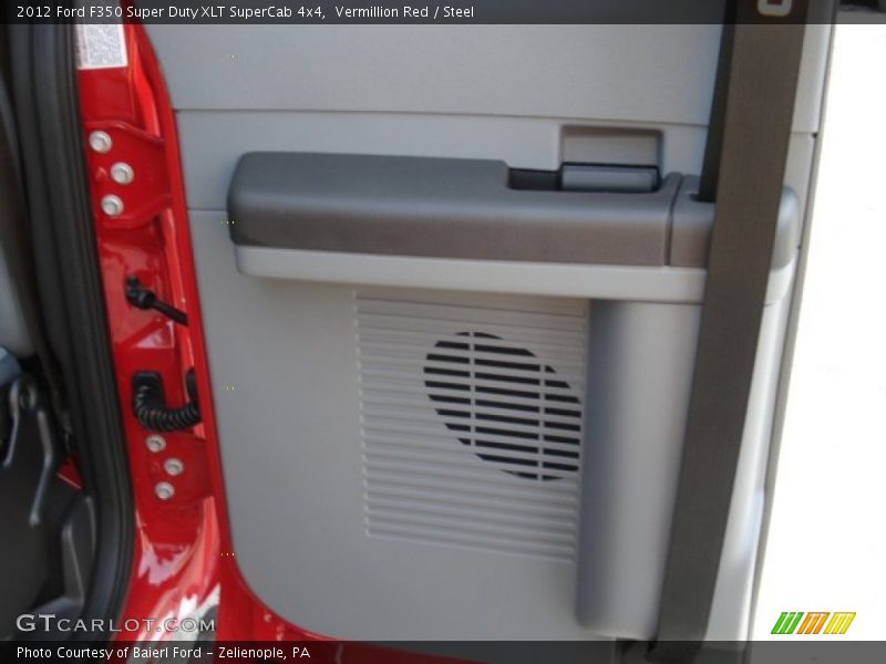 Vermillion Red / Steel 2012 Ford F350 Super Duty XLT SuperCab 4x4