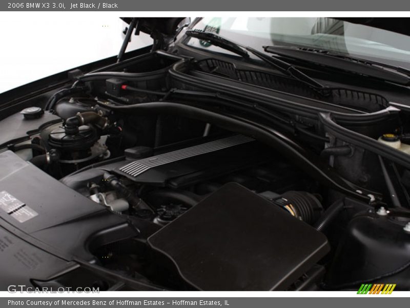 Jet Black / Black 2006 BMW X3 3.0i