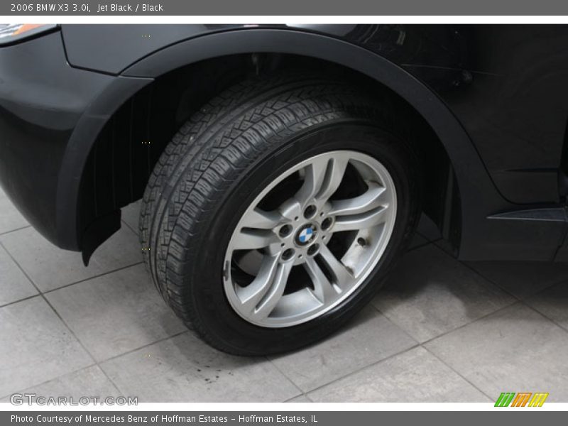 Jet Black / Black 2006 BMW X3 3.0i