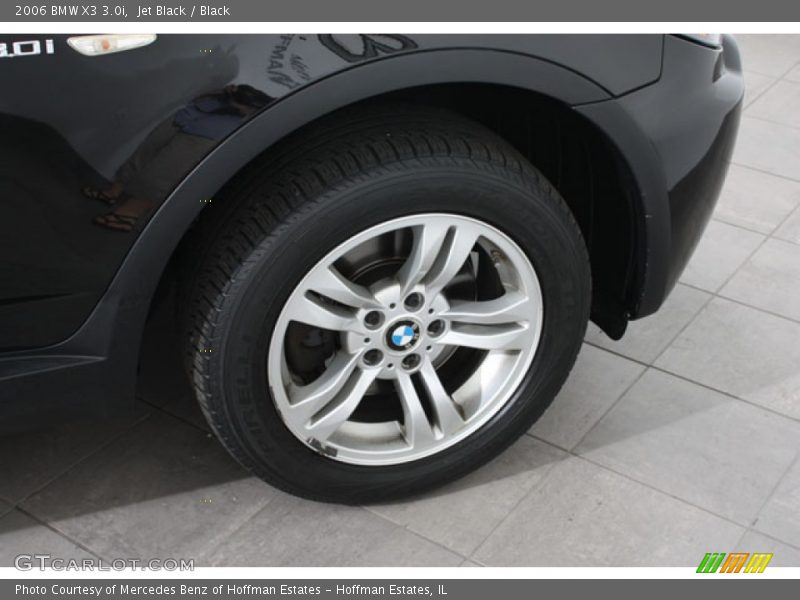 Jet Black / Black 2006 BMW X3 3.0i