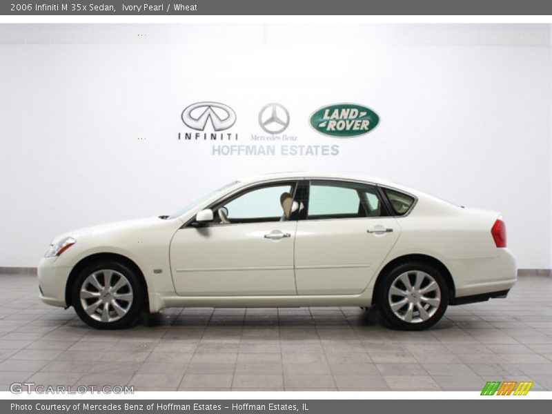 Ivory Pearl / Wheat 2006 Infiniti M 35x Sedan