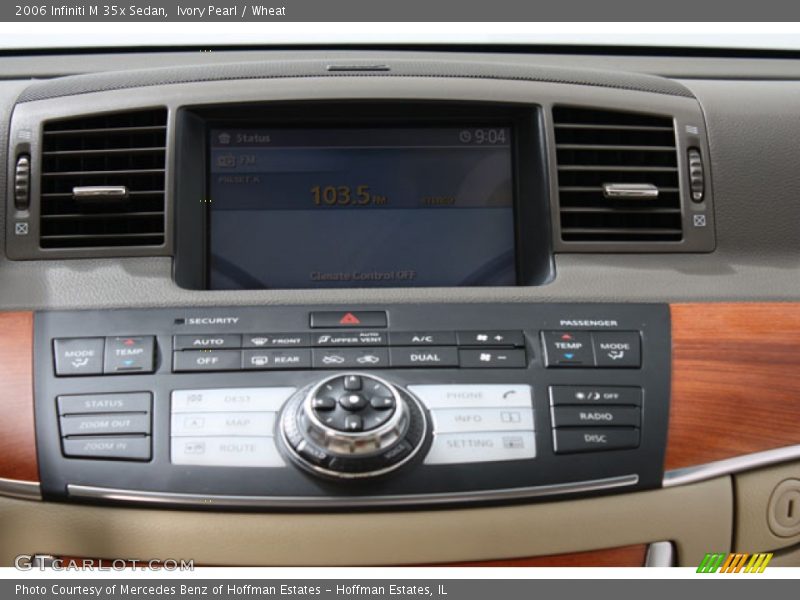Ivory Pearl / Wheat 2006 Infiniti M 35x Sedan