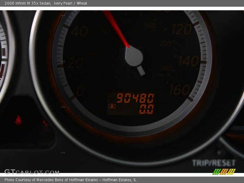 Ivory Pearl / Wheat 2006 Infiniti M 35x Sedan