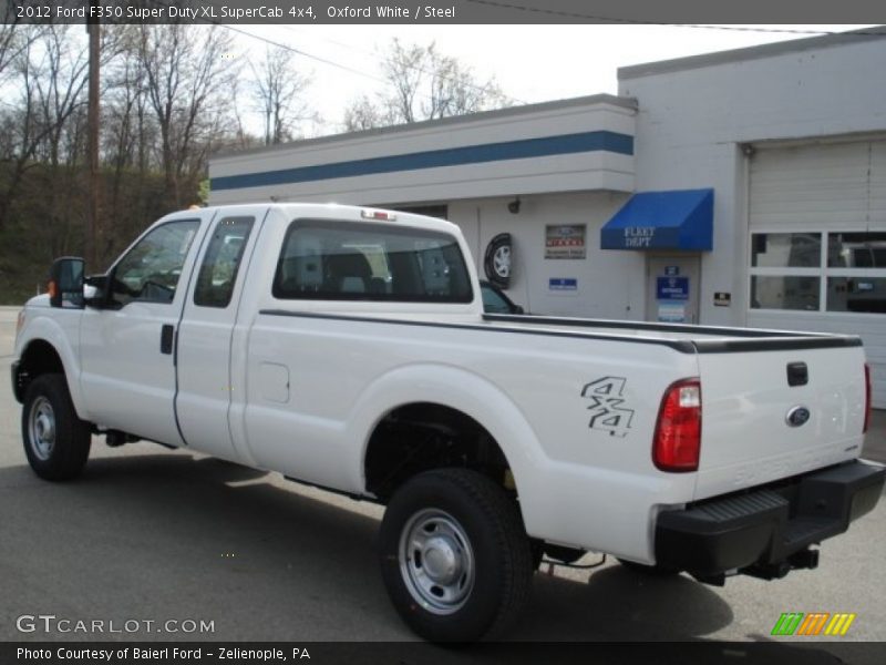 Oxford White / Steel 2012 Ford F350 Super Duty XL SuperCab 4x4