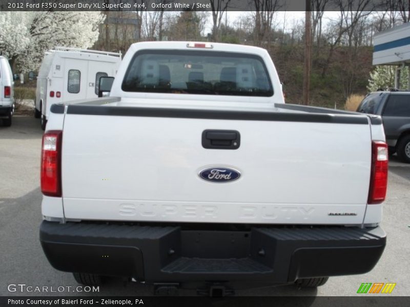 Oxford White / Steel 2012 Ford F350 Super Duty XL SuperCab 4x4