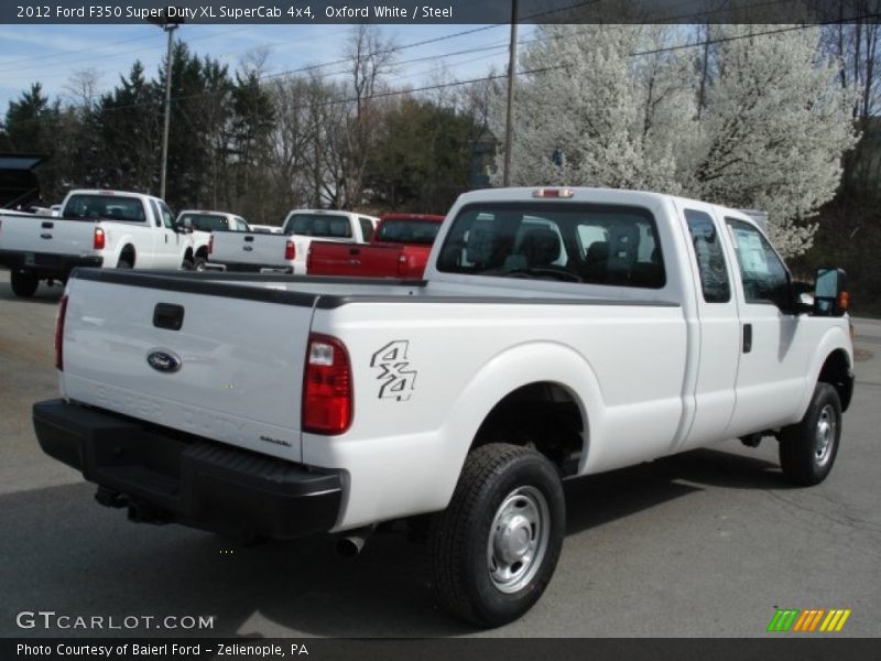 Oxford White / Steel 2012 Ford F350 Super Duty XL SuperCab 4x4