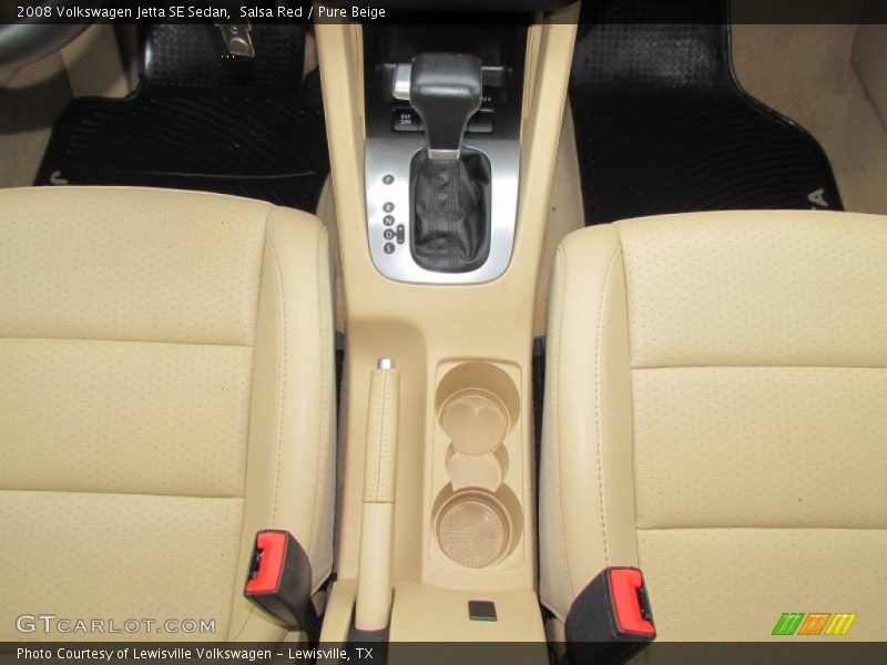 Salsa Red / Pure Beige 2008 Volkswagen Jetta SE Sedan