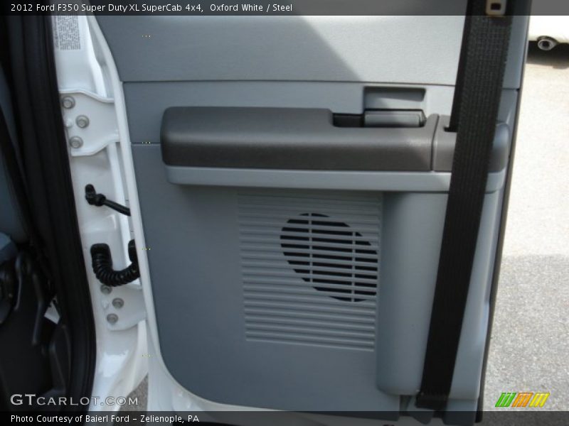 Oxford White / Steel 2012 Ford F350 Super Duty XL SuperCab 4x4