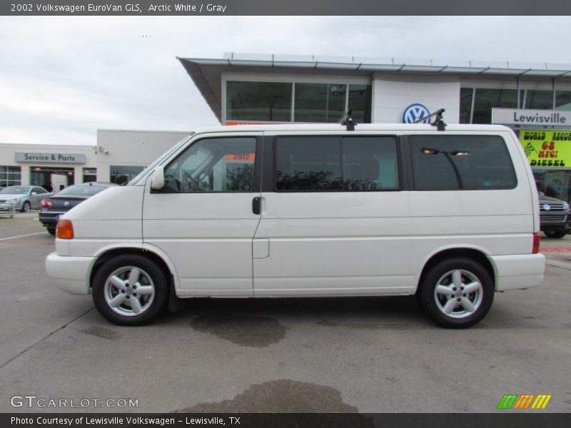 Arctic White / Gray 2002 Volkswagen EuroVan GLS