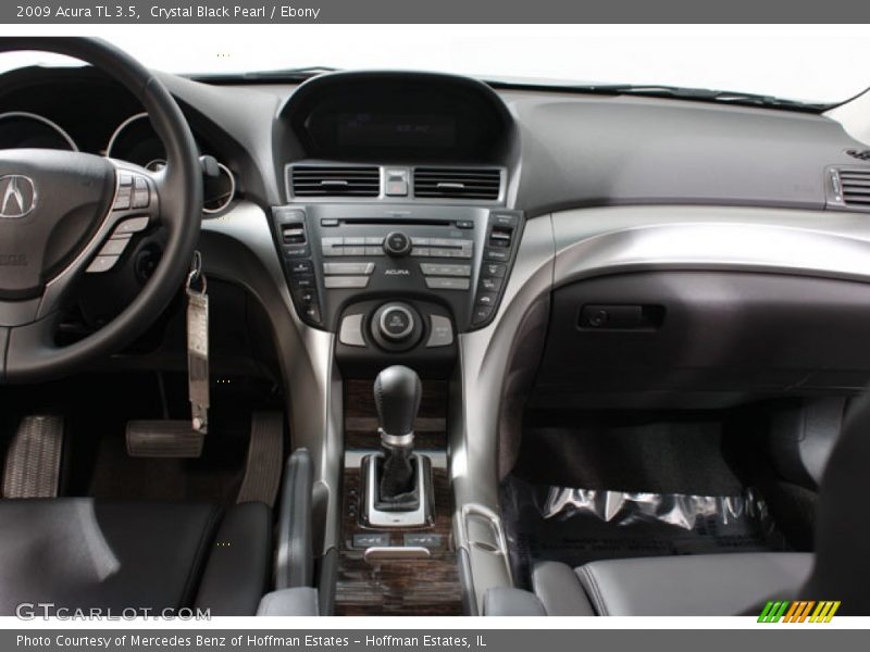 Crystal Black Pearl / Ebony 2009 Acura TL 3.5