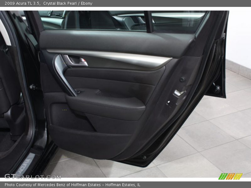 Crystal Black Pearl / Ebony 2009 Acura TL 3.5