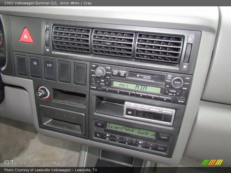 Controls of 2002 EuroVan GLS
