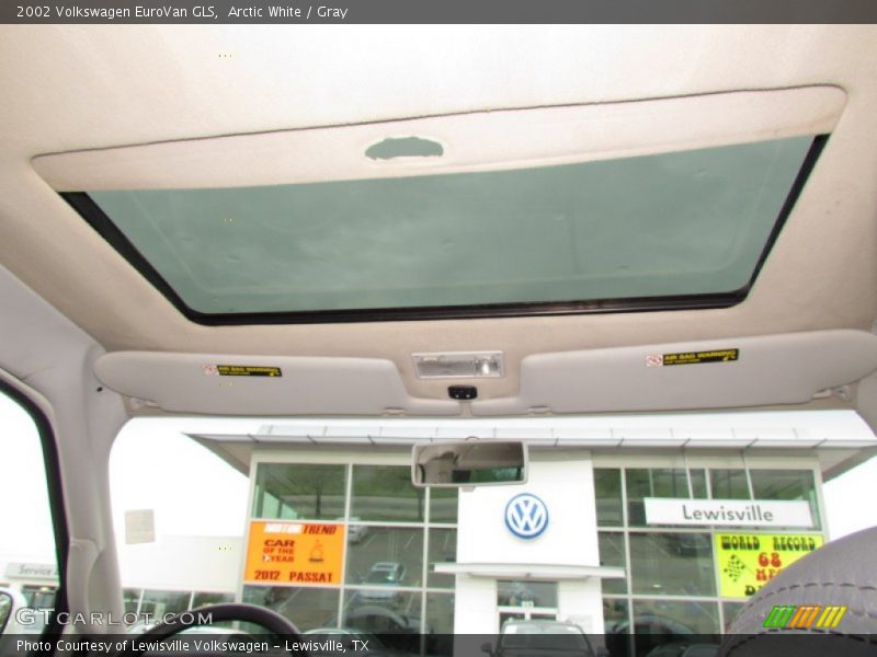 Arctic White / Gray 2002 Volkswagen EuroVan GLS
