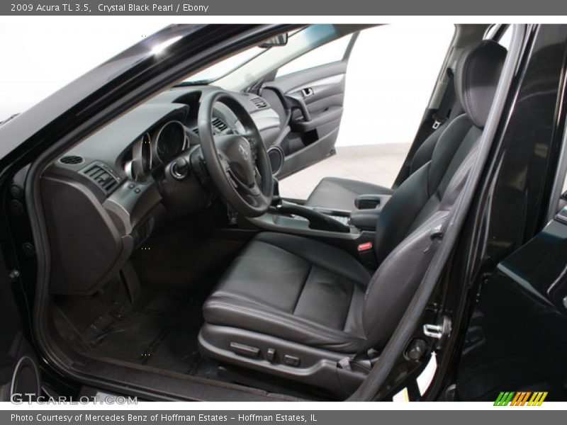 Crystal Black Pearl / Ebony 2009 Acura TL 3.5