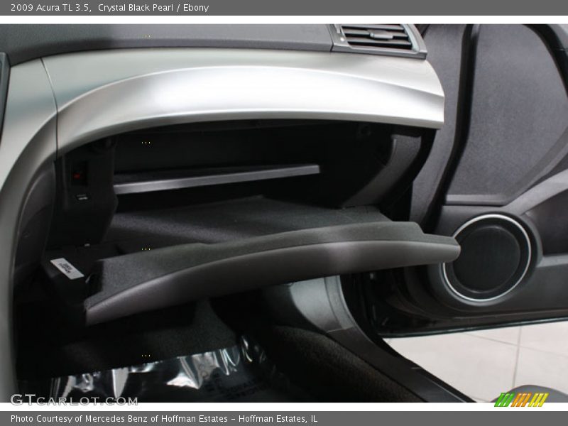 Crystal Black Pearl / Ebony 2009 Acura TL 3.5