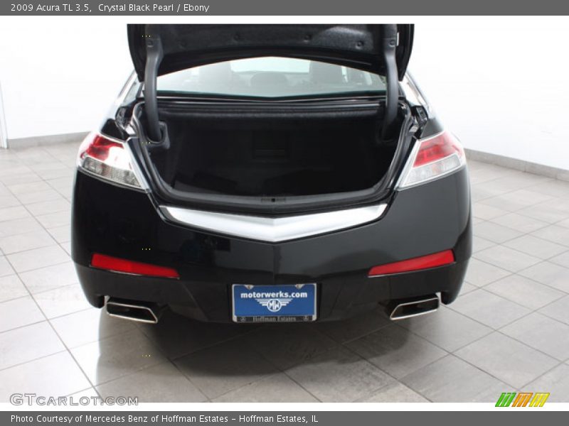 Crystal Black Pearl / Ebony 2009 Acura TL 3.5