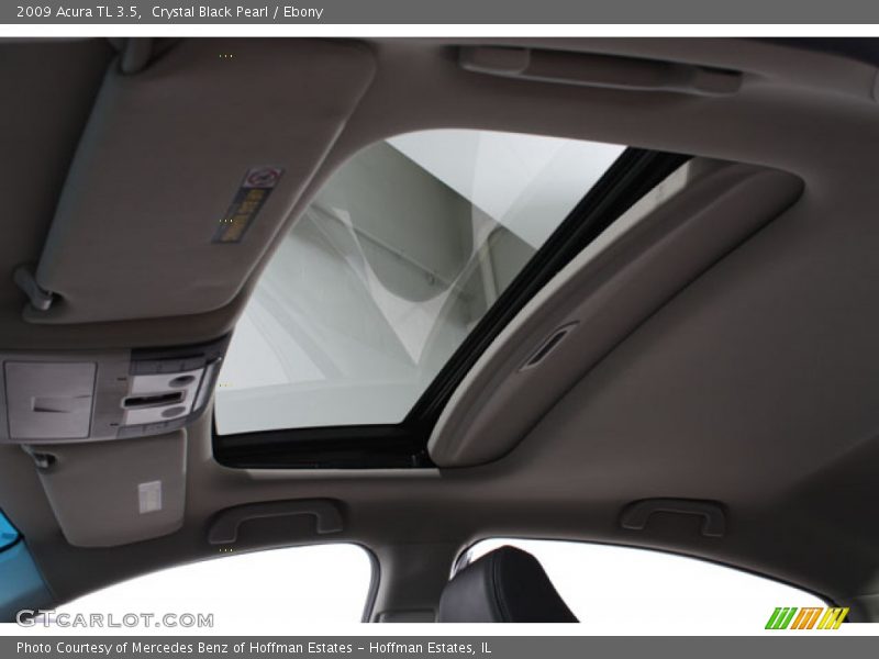 Crystal Black Pearl / Ebony 2009 Acura TL 3.5