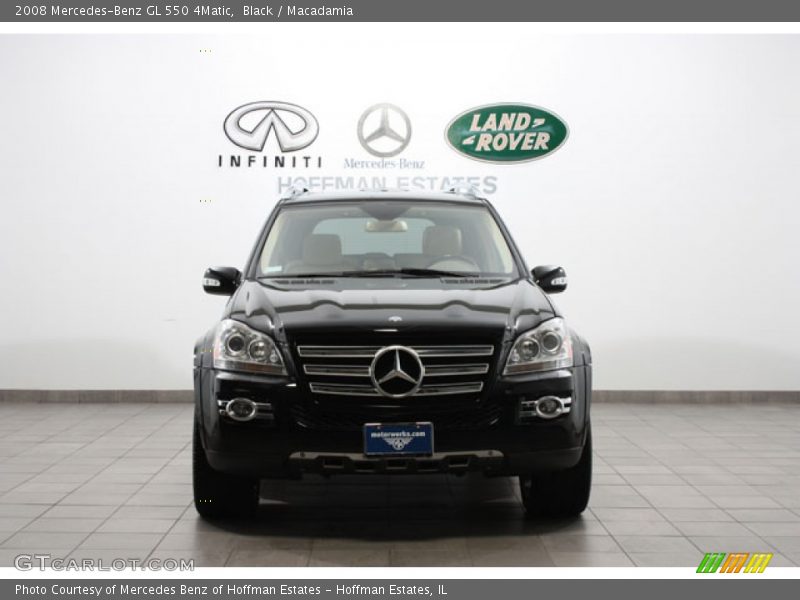 Black / Macadamia 2008 Mercedes-Benz GL 550 4Matic