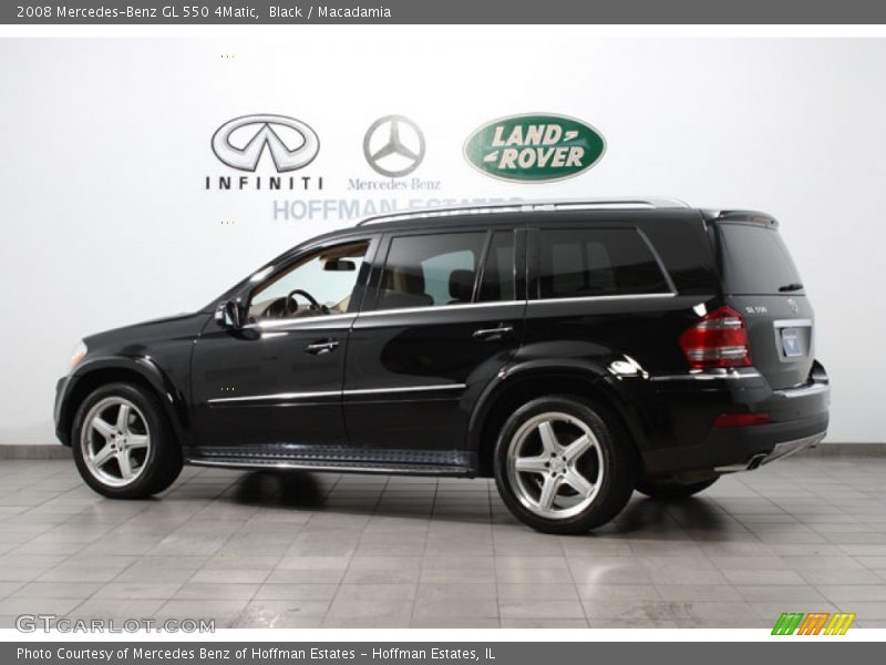 Black / Macadamia 2008 Mercedes-Benz GL 550 4Matic