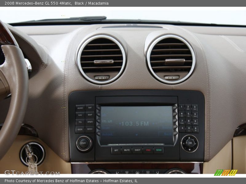 Black / Macadamia 2008 Mercedes-Benz GL 550 4Matic