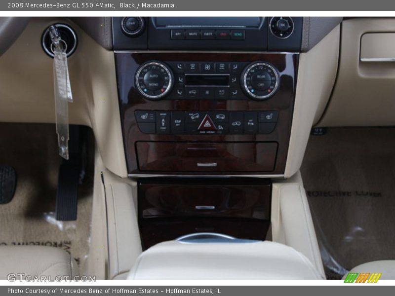 Black / Macadamia 2008 Mercedes-Benz GL 550 4Matic
