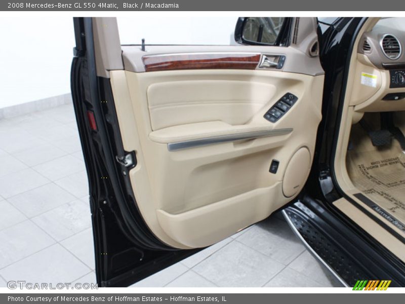 Black / Macadamia 2008 Mercedes-Benz GL 550 4Matic