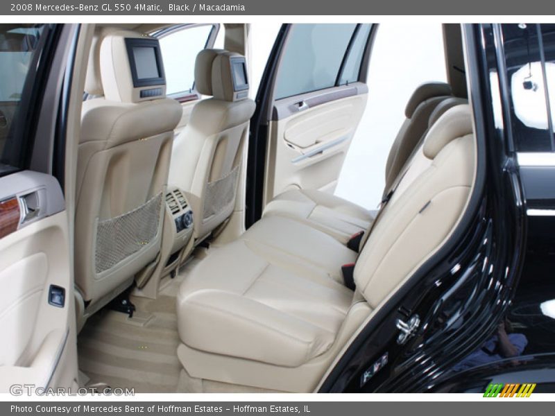 Black / Macadamia 2008 Mercedes-Benz GL 550 4Matic