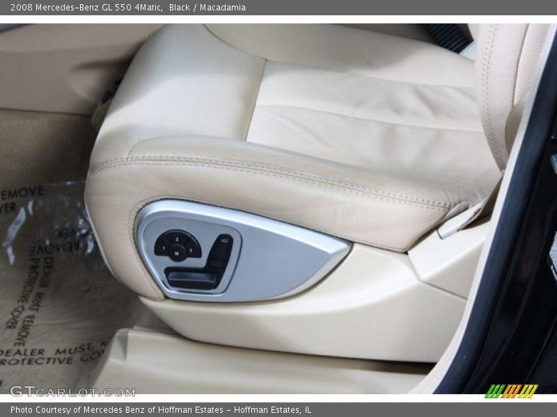 Black / Macadamia 2008 Mercedes-Benz GL 550 4Matic