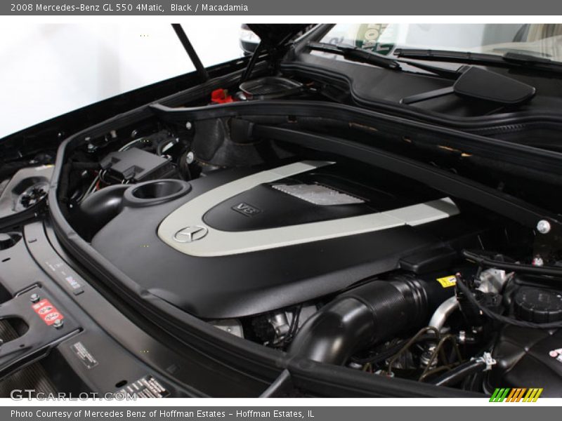 Black / Macadamia 2008 Mercedes-Benz GL 550 4Matic