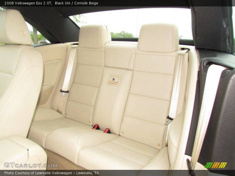 Black Uni / Cornsilk Beige 2008 Volkswagen Eos 2.0T
