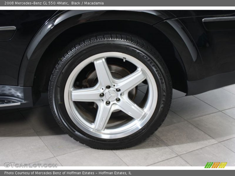 Black / Macadamia 2008 Mercedes-Benz GL 550 4Matic