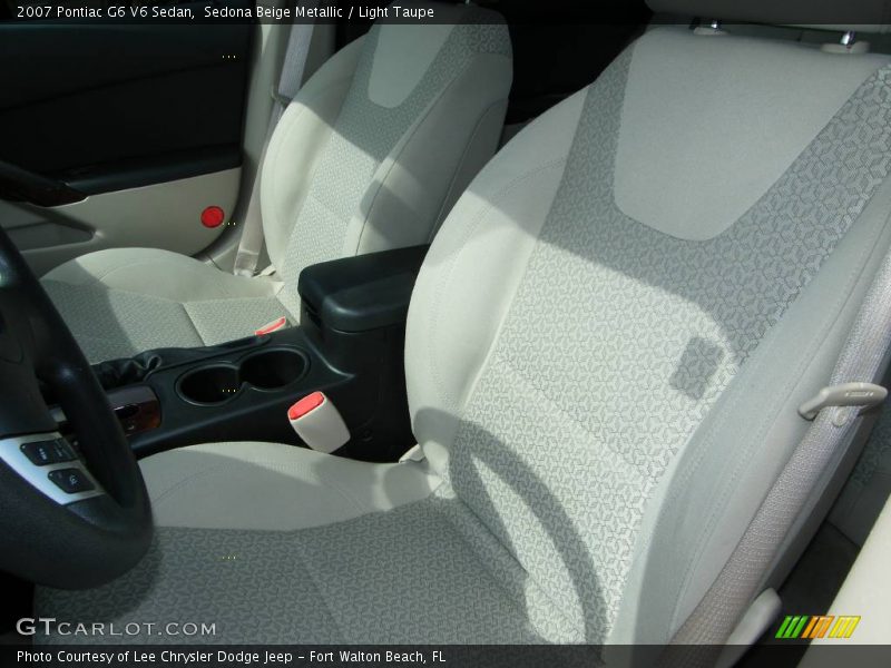 Sedona Beige Metallic / Light Taupe 2007 Pontiac G6 V6 Sedan