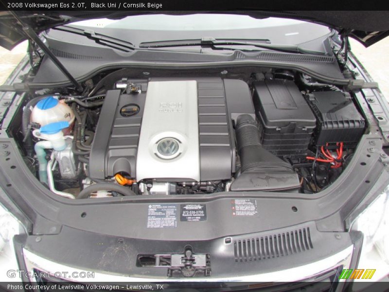 Black Uni / Cornsilk Beige 2008 Volkswagen Eos 2.0T
