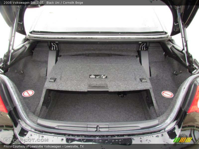 Black Uni / Cornsilk Beige 2008 Volkswagen Eos 2.0T