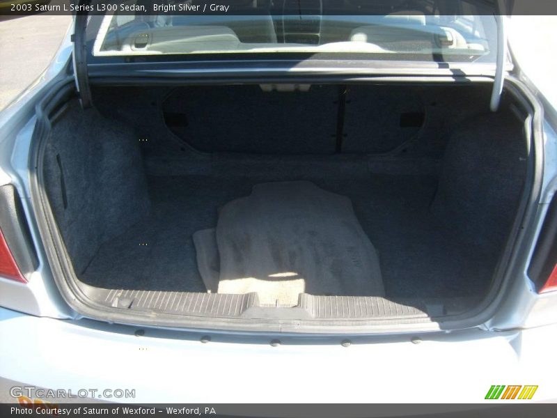 Bright Silver / Gray 2003 Saturn L Series L300 Sedan