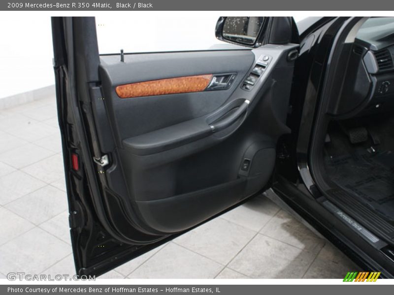 Black / Black 2009 Mercedes-Benz R 350 4Matic