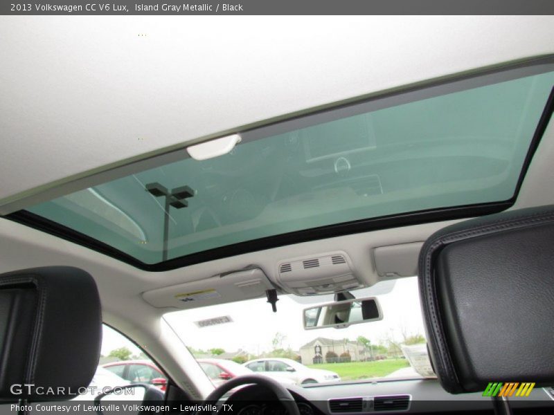 Sunroof of 2013 CC V6 Lux