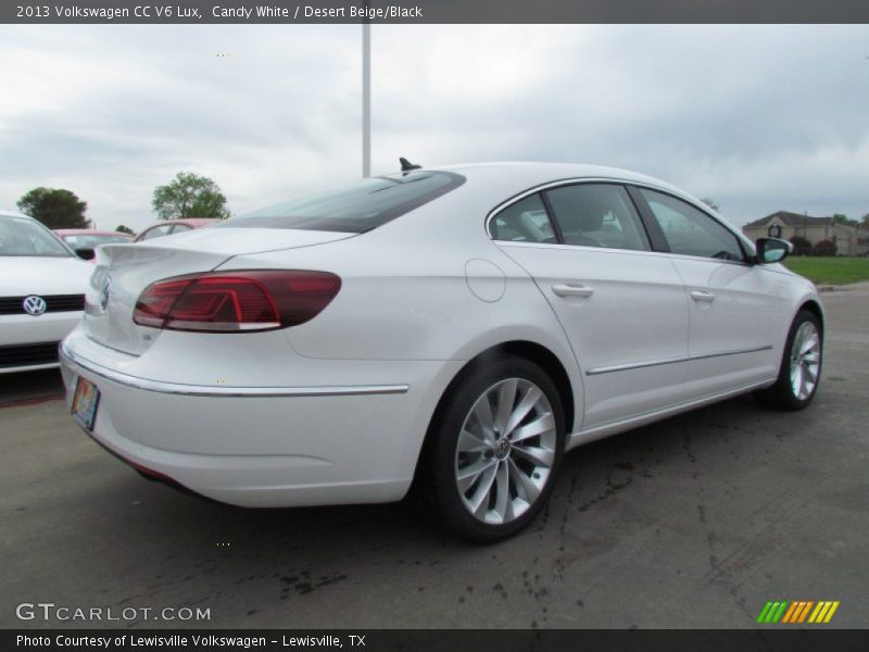 Candy White / Desert Beige/Black 2013 Volkswagen CC V6 Lux
