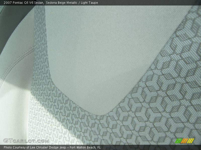 Sedona Beige Metallic / Light Taupe 2007 Pontiac G6 V6 Sedan