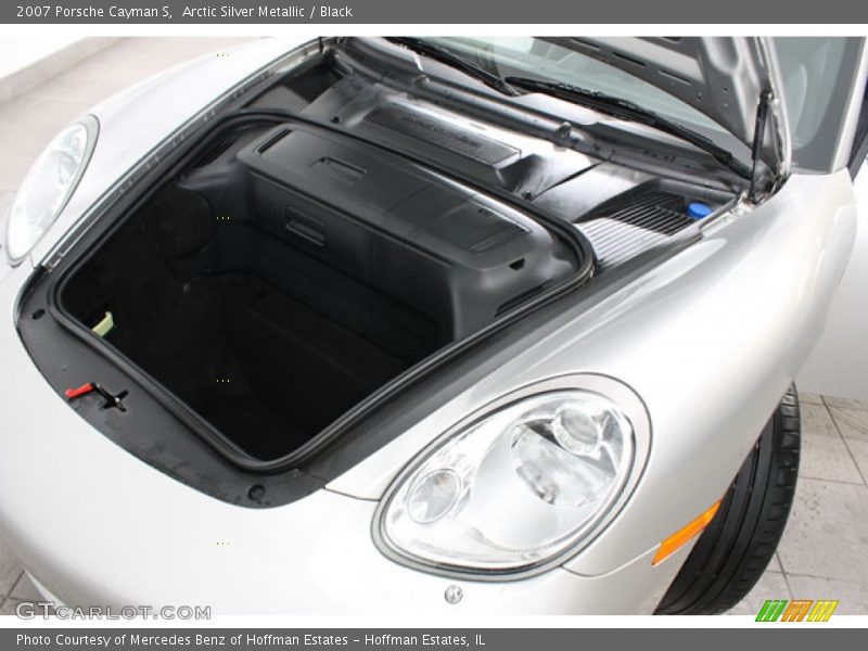 Arctic Silver Metallic / Black 2007 Porsche Cayman S