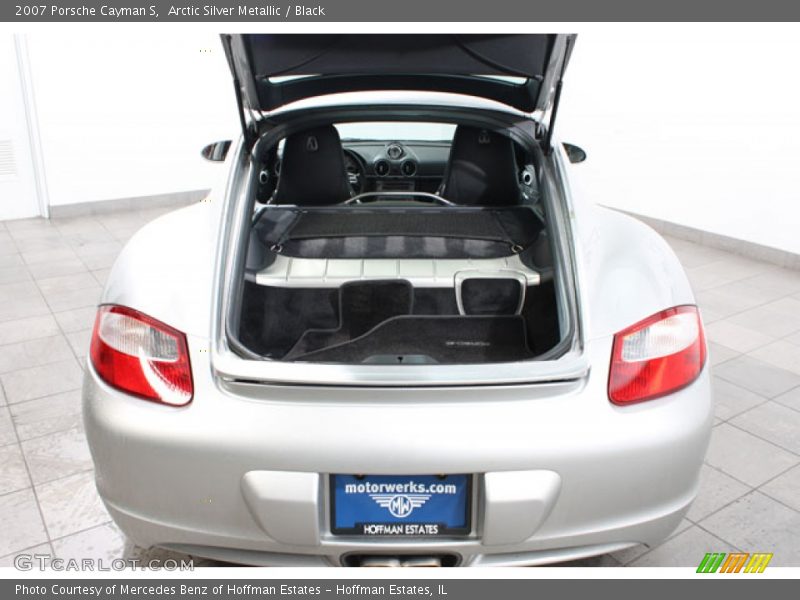 Arctic Silver Metallic / Black 2007 Porsche Cayman S