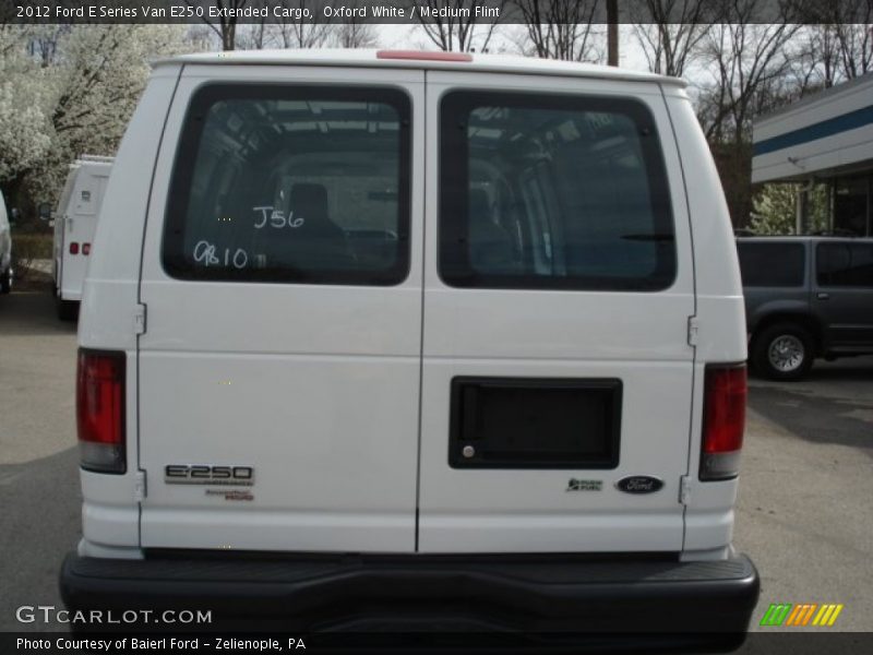 Oxford White / Medium Flint 2012 Ford E Series Van E250 Extended Cargo