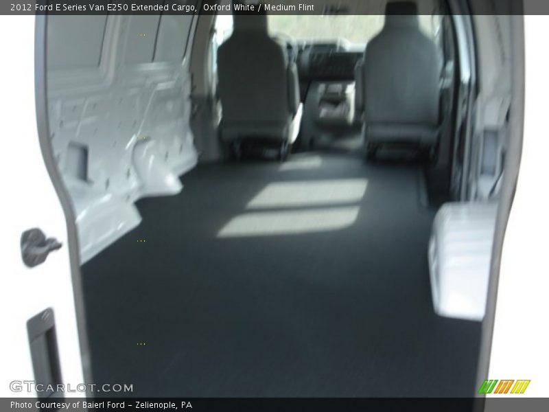 Oxford White / Medium Flint 2012 Ford E Series Van E250 Extended Cargo
