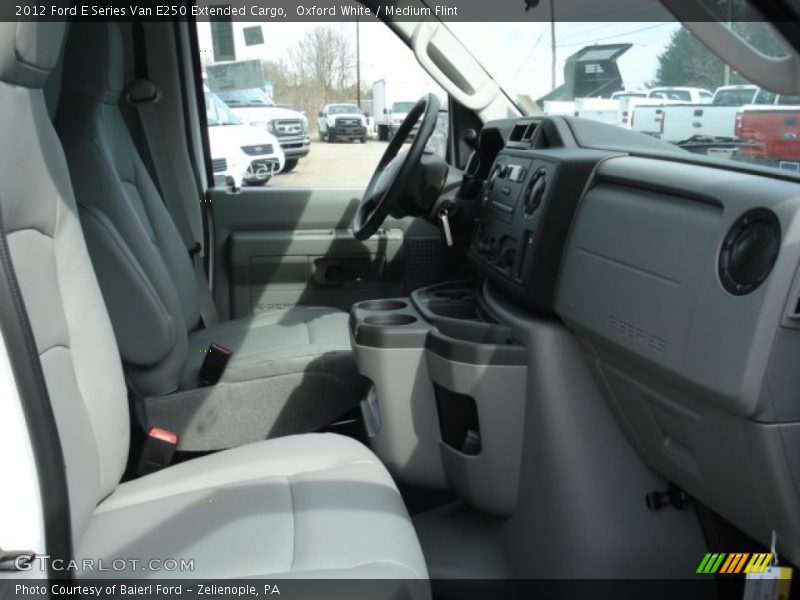 Oxford White / Medium Flint 2012 Ford E Series Van E250 Extended Cargo