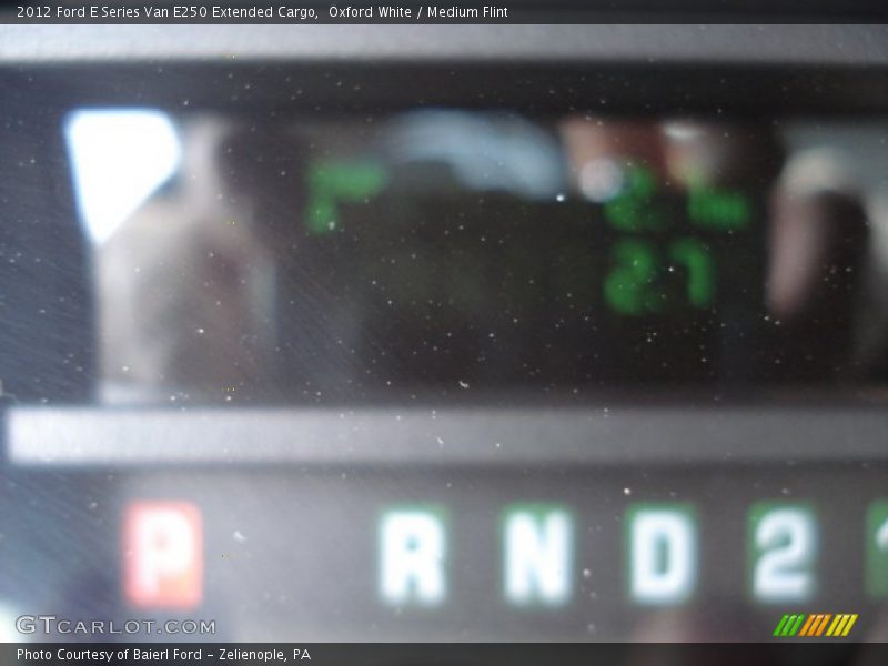 Oxford White / Medium Flint 2012 Ford E Series Van E250 Extended Cargo