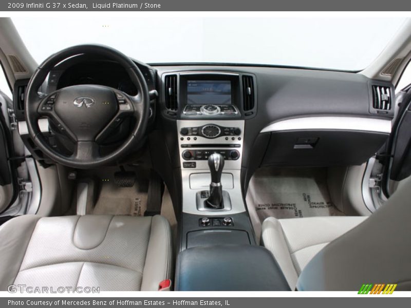 Liquid Platinum / Stone 2009 Infiniti G 37 x Sedan