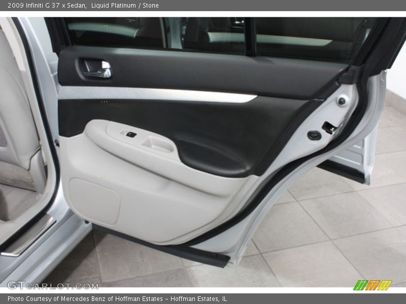 Liquid Platinum / Stone 2009 Infiniti G 37 x Sedan