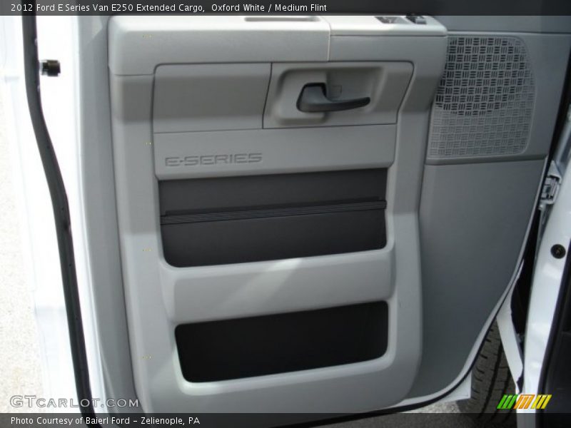 Oxford White / Medium Flint 2012 Ford E Series Van E250 Extended Cargo